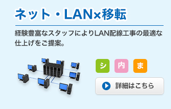 ネット・LAN×移転